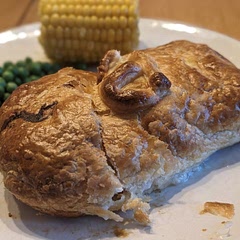 Really nice.  Make sure you season the chicken before wrapping it in pastry.  