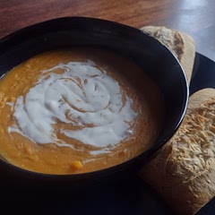Tasty and easy recipe. Loved it! I got creative with ingredients and I did a 15 min pressure in the pressure cooker to save time. I served it with soy yogurt and oven hot bread rolls. Delicious, I will be making it again.