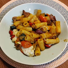I don't know how something with so many good ingredients can turn out so bland. I followed ppls advice and added more spices and increased the amount of pesto but somehow it still tasted like nothing. Shame as it sounded good and healthy 