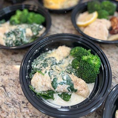 Used tenders for this dish upon request of client.  Super flavor & presentation.  Will make again!
