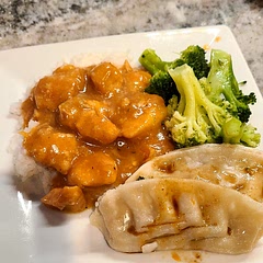 This was so easy, I didn't measure--just eyeballed everything. Turned out awesome. I added a little bit of chile pepper flakes for a little spice. Was good. My kids said it was a winner. Going in our rotation.