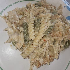 I cooked half batch for my husband and I.  Very good.