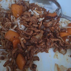 Added orange pepper. 
Really easy to make.