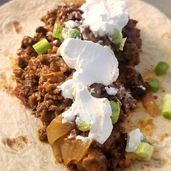 Use whole packet of taco seasoning, not just 1 Tbsn