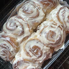 I had to put it in in the oven wayyy longer than suggested. I even reduced temp to 350F to make sure I’m not over baking. The dough part is amazing. I would want to try a version where the filling is a little more gooey? Maybe even use brown sugar next time? I made them the night before at midnight, pulled them out of the fridge next day at 4pm then baked at 6 pm