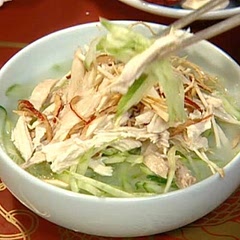 게삼채:담백하고고소하다.닭육수에콩국물을더한것이고콩국물양념즙이다.