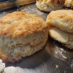 Flaky and delicious. This recipe has replaced my go-to one for the last decade.