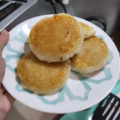 used tasty cheese instead and they turned out great! really nice as just mashed potatoes before the cheese and frying too