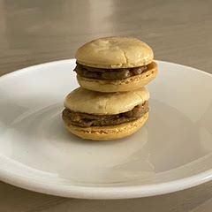 this was my first time making macarons, and they don't look the greatest but the recipe made everything so simple and i had tons of fun☆〜