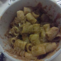 That zucchini pasta was really good. I couldn't find the pasta you mentioned in the ingredients, but it was still great!