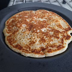 It was airy and crispy, the perfect recipe for fluffy pancanes🤩 I have really searched a long time for this because other recipes didnt work or wasnt easy to make, this was definetely a success.