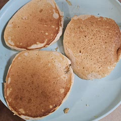 The whole family loved them. The kids loved them too, I have picky kids. Texture isn't an issue either. Great with butter syrup