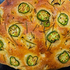 Made Overnight focaccia its was super easy to follow the recipe and taste was amazing . It came out super soft on the inside and top was crispy.