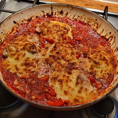 I added a chopped red pepper and reduced the amount of chicken.

Absolutely delicious and very easy to make. Really healthy too!

A new go-to
