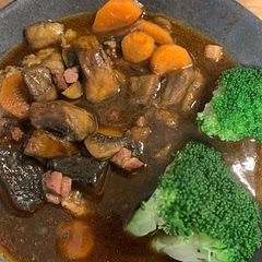 I didn’t have enough red wine but it was still very tasty.