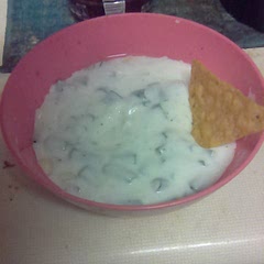 The onion dip wasn't bad at all. I kinda liked that dip.