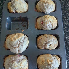 Follow the recipe exactly. Trust the process. I was skeptical on the consistency of the batter but it's the most moist buttery soft muffin I have ever made or had. I did reduce the sugar by 1/4 cup and I didn't have brown sugar so used white sugar.