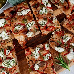 Forget about pizza! Try this Loaded Flatbread!🤤