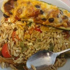 Really good, will make for great leftovers! I forgot the rice but I think it's better that way.
