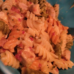 Used garden rotini noodles. I love this recipe. 