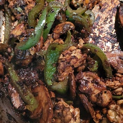 Very peppery spicy. I enjoyed it. Users who want it a little less peppery would probably still be fine with the teaspoon. I will try mixing in mushrooms and snow peas or green beans