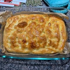 added garlic butter on top instead of more oil, also used vegetable oil instead of olive oil for preference, was so good!