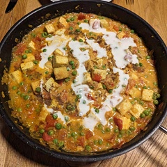 Great dish, might try next time to replace with chickpeas 
