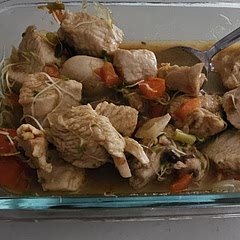 I left out the mushrooms since my husband doesn't eat them, but it came out delicious!