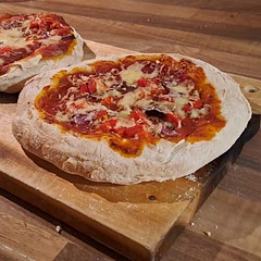 I needed a bit more flower. But otherwise a great recipe!! 
 