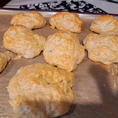 Fluffy soft scone, will make again. I replace it with tonic water.