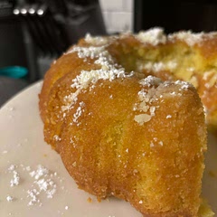 It was hard to get out of the pan but it could have been the cheap pan I had.