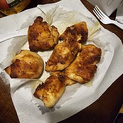 My family loved the chicken.  The only ingredient I didn't use the baking powder 