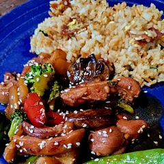 Great! I would add more garlic next time. Served with authentic fried rice. Will make it again!