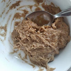 Great if you love the taste of bananas. I added more peanut butter 🥜 and some cinnamon 