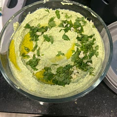 Delicious!! Pretty much followed rd pie exactly but used whole bag of frozen edamame which was 12 oz instead of 10