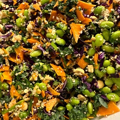 Increase dressing by 1/2. 
Very tasty :)