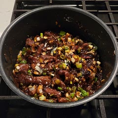 I think I added a little too much soy sauce but it was sooo goood!!!