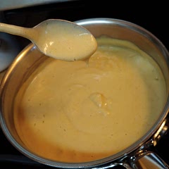 Really good, creamy and delicious! I used a heaping tablespoon of tapioca starch in place of cornstarch and cooked the sauce separately until it was thickened stirring constantly. Then added to pasta as needed/ storage sauce and pasta separately. I didn't have pimentos so added about a tablespoon of sweet paprika to give it cheesy look and add flavor.