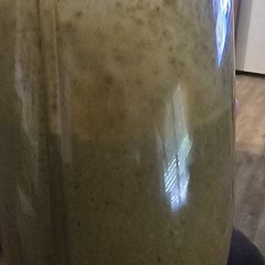 I made it I didn't use the super green foods (maybe it's powder)? But I just put a handful of spinach and kale 