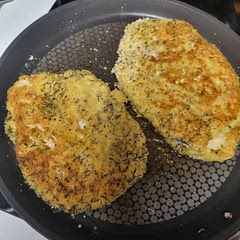 J'aurais du mettre deux tranches de fromage, pour que ça soit moins sec . A part ça c'était délicieux. 