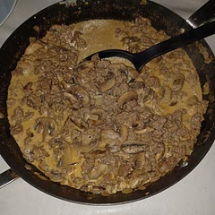 The sauce was,  a bit watery for me, but the flavor was good