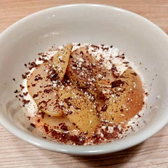 i poached the pears instead but minor change and really good either way!!! 