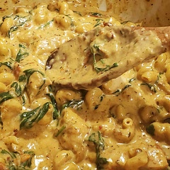 Personally I thinks it's a good mac and cheese recipe. I usually make baked mac and cheese so this was a nice change. Next time I think I would add more pasta there's was just so much sauce it almost felt like a chowder. Would make again