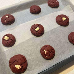 Cookies tasted great right out of the oven, but as soon as they chilled, they lost their chewiness. Became hard and dry. If you like crunchy cookies, then I’d recommend.