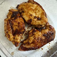 Already used thin chicken breasts. Nice and easy recipe. Loved the flavour