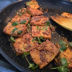 Added extra sesamenfor crunchiness. Otherwise, loved this quick recipe.