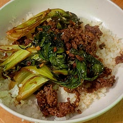 Amazing. We didn't have fresh ginger so used ground ginger. We also didn't have white onion so used red. We also didn't have enough time to marinate it for 1 hour so only marinated it for 10 minutes and then threw it on a cast iron. Even so, very tasty. 

Had on top of completely unseasoned cauliflower rice (which was great because it absorbed the meat flavor and didn't need anything else) and added some baby bok choy. 

Note to self: I suspect the specific cut of meat was critical to the success. I used Trader Joe's shredded beef which they often don't have. 