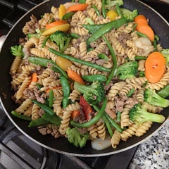 Added some chili oil for a kick, and was well worth it 😋😋