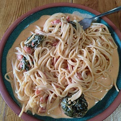 I didn't add the chilli flakes and it still tastes amazing!! 