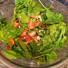 I used onion powder to replace the shallot. And I didn't have any walnuts. Still tastes good to us! 